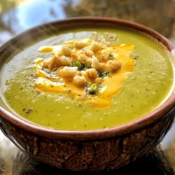 Cheddar Broccoli Soup Simple and Comforting Bowl