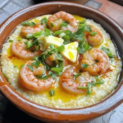 To make Zesty Shrimp and Grits, you'll need: - 1 pound large shrimp, peeled and deveined - 1 cup stone-ground grits - 4 cups water or low-sodium chicken broth - 1 cup sharp cheddar cheese, shredded - 1/4 cup heavy cream or half-and-half - 2 tablespoons olive oil - 2 tablespoons unsalted butter - 1 clove garlic, minced - 1/2 teaspoon smoked paprika - 1/2 teaspoon cayenne pepper - Kosher salt and freshly ground black pepper, to taste - 2 green onions, thinly sliced - Fresh parsley, chopped If you want to switch things up, here are some great ideas: - Shrimp: You can use chicken or sausage if you prefer. - Grits: Instant grits work, but stone-ground gives the best texture. - Cheese: Try pepper jack for a spicy kick or omit for a dairy-free option. - Broth: Use vegetable broth for a lighter taste or water for simplicity. Using high-quality ingredients is key to making this dish shine. Fresh shrimp adds bright flavor, while stone-ground grits create a creamy base. Good cheese makes the sauce rich and smooth. Each ingredient works together, so don't skimp on quality. Your taste buds will thank you! For the full recipe, check out the details above. To make Zesty Shrimp and Grits, follow these simple steps: 1. Boil the Liquid: Start by boiling four cups of water or chicken broth in a medium pot. Bring it to a strong boil on high heat. 2. Add the Grits: Gradually whisk in one cup of stone-ground grits. This helps to avoid clumps. 3. Simmer the Grits: Lower the heat to low and stir often. Let them simmer for 20-25 minutes, until creamy. 4. Mix in Cheese and Cream: Once thickened, remove from heat. Stir in one cup of shredded sharp cheddar cheese and a quarter cup of heavy cream. Add salt and pepper to taste. Cover to keep warm. 5. Cook the Shrimp: In a large skillet, heat two tablespoons of olive oil and two tablespoons of unsalted butter over medium-high heat. Once melted, add one minced garlic clove and cook for about 30 seconds. 6. Season the Shrimp: Add one pound of peeled and deveined shrimp to the skillet. Sprinkle with half a teaspoon of smoked paprika, half a teaspoon of cayenne pepper, and salt and pepper to taste. 7. Sear the Shrimp: Cook the shrimp for 2-3 minutes without stirring until they turn bright pink. Flip and cook for another 1-2 minutes until fully cooked. 8. Serve: Spoon creamy grits onto plates. Top with the zesty shrimp and drizzle any pan juices over the top. 9. Garnish: Finish with thinly sliced green onions and chopped parsley. Timing is key for this dish. Start with the grits. They need time to cook down and become creamy. While the grits simmer, prepare the shrimp. This keeps everything hot and fresh. Follow these steps: - Boil the broth and add the grits. - While the grits cook, prep and cook the shrimp. - Mix the shrimp with spices as the grits finish. This sequence keeps your dish warm and ready to eat. For the best texture and flavor, here are some tips: - Stir the Grits: Stir often to prevent clumping. The more you stir, the creamier they get. - Cheese Quality: Use sharp cheddar for a rich, bold taste. - Adjust Spice: If you want less heat, reduce the cayenne pepper. - Fresh Ingredients: Always use fresh shrimp for the best flavor. - Rest the Shrimp: Let the shrimp sit in the pan for a moment after cooking to soak up the flavors. Following these tips will elevate your dish and make every bite memorable. For a complete recipe, check out the Full Recipe section. When making grits, avoid these common mistakes: - Not whisking well: Mix the grits into boiling water slowly. This helps prevent lumps. - Too much heat: Keep the heat low after adding the grits. High heat can make them grainy. - Not stirring enough: Stir the grits often. This keeps them creamy and smooth. - Skipping the cheese: Cheese adds rich flavor. Don't skip it! To make your dish shine, try these enhancements: - Add herbs: Fresh herbs like thyme or basil elevate the taste. - Use broth instead of water: Chicken or vegetable broth adds depth. - Top with crispy bacon: Bacon bits add a nice crunch and flavor. - Drizzle with hot sauce: A touch of hot sauce can spice things up. For a well-rounded meal, consider these pairings: - Serve with a side salad: A light green salad balances the richness of the dish. - Add a crusty bread: A warm bread helps soak up the sauce and grits. - Choose a refreshing drink: Lemonade or iced tea complements the flavors well. For a full taste experience, check out the Full Recipe. Enjoy making your Zesty Shrimp and Grits! {{image_4}} If you want to switch things up, you can use other proteins in this dish. Chicken or sausage can make great substitutes. For chicken, use boneless thighs for a juicy bite. Cook them until golden brown before adding spices. If you prefer sausage, try andouille for a spicy kick. Slice it and cook it in the skillet until browned. Both options keep the flavors rich and satisfying. You can enjoy Zesty Shrimp and Grits even if you follow a vegetarian or vegan diet. Replace the shrimp with hearty vegetables like mushrooms or zucchini. For the grits, use vegetable broth instead of chicken broth. Swap the cheese with a vegan cheese or nutritional yeast for a cheesy taste. You’ll still get that creamy texture while keeping it plant-based. Changing up the spices can take this dish to new heights. You can use Cajun seasoning for a different flavor profile. For a citrus twist, try adding lemon zest or juice. Fresh herbs like cilantro or basil can also brighten the dish. A dash of hot sauce can bring extra heat if you like spice. Feel free to experiment and find your perfect flavor blend. To store your Zesty Shrimp and Grits, let them cool first. Place the dish in an airtight container. This helps keep the flavors fresh. You can store the leftovers in the fridge for up to three days. Always remember to label your container with the date so you can track freshness. When you are ready to enjoy leftovers, reheat them gently. The best way is using a saucepan on low heat. Add a splash of water or broth to keep the grits creamy. Stir often to avoid sticking. You can also use a microwave. Heat in short bursts, stirring in between. This ensures even heating without drying out the dish. If you want to save Zesty Shrimp and Grits for later, freezing is a great option. Separate the shrimp from the grits before freezing. The grits can get mushy when thawed. Place the grits in a freezer-safe container. The shrimp can go in a separate bag. They will last for about two months in the freezer. When you're ready to eat, thaw them in the fridge overnight before reheating. Shrimp and grits come from the Southern United States. This dish has roots in Lowcountry cooking, mainly in South Carolina. Fishermen made it with local shrimp and corn grits. Over time, it grew into a beloved comfort food. Today, you can find many versions across the South. To make grits creamy, use stone-ground grits and cook them slowly. Start with a good ratio of water or broth. Use about four cups of liquid for every cup of grits. Stir them often while they cook. Adding cheese and cream helps achieve that smooth texture. Yes, you can prepare shrimp and grits ahead of time. Cook the grits and shrimp separately, then store them in the fridge. Reheat them before serving. Just remember that grits may thicken when stored. You can add a splash of water or broth to loosen them. If you want a dairy-free version, try using nutritional yeast or dairy-free cheese. Coconut milk can also add creaminess without dairy. These options keep the dish rich and tasty while being friendly for those avoiding dairy. The spice level is mild to medium, depending on your taste. The cayenne pepper adds a nice kick. You can easily adjust the heat. Use less cayenne for a milder dish, or add more for extra heat. You control the spice! For the full recipe, visit the link provided. In this article, we explored how to make Zesty Shrimp and Grits. We detailed quality ingredients and how they enhance flavor. The step-by-step instructions help simplify the cooking process. You learned key tips to avoid mistakes and elevate your dish. Dishes can adapt to various proteins or dietary needs. Lastly, we discussed storage tips for leftovers. Enjoy creating this tasty meal, and feel free to experiment with flavors. Cooking should be fun and rewarding. Enjoy your delicious creation!