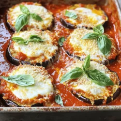 Baked Eggplant Parmesan Tasty and Simple Recipe
