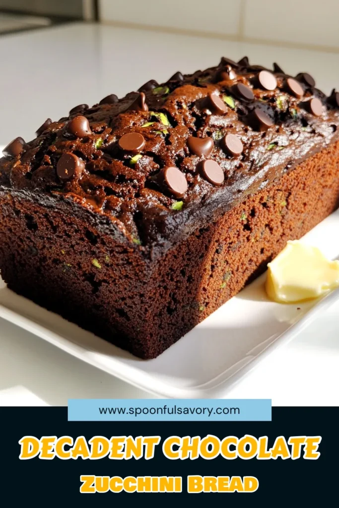 Indulge in a slice of heaven with this bakery-style Chocolate Chip Zucchini Bread! Packed with freshly grated zucchini and chocolate chips, this delicious treat is perfect for breakfast or dessert. Easy to make and a delightful way to enjoy veggies, your family will love it! Click through for the full recipe and impress everyone with your baking skills today. #ZucchiniBread #ChocolateChip #Baking #HealthyDesserts