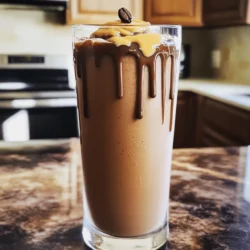 - 1 cup cold brewed coffee - 1 scoop chocolate protein powder - 1 frozen banana - 2 tablespoons almond butter - 1 tablespoon unsweetened cocoa powder - 1 tablespoon maple syrup (adjust for sweetness) - 1 cup almond milk (or preferred milk) - ½ teaspoon vanilla extract - Ice cubes (optional, for extra thickness) When making this shake, precise measurements matter. For the coffee, use one cup. This amount gives a rich flavor. One scoop of chocolate protein powder adds protein and taste. Use a frozen banana for creaminess and natural sweetness. Measure two tablespoons of almond butter. This adds healthy fat and a nutty taste. One tablespoon of cocoa powder gives a chocolate punch. If you like it sweeter, add one tablespoon of maple syrup. You can adjust this amount based on your taste. Use one cup of almond milk, or any milk you prefer. Finally, half a teaspoon of vanilla extract enhances the flavor. You can switch out ingredients to suit your taste. If you don't have cold brew, use regular brewed coffee. Just let it cool first. For protein powder, try vanilla flavor instead of chocolate. If you want a different fruit, swap the banana for a frozen avocado. This will still give a creamy texture. Almond butter can be replaced with peanut butter for a different taste. Instead of maple syrup, honey or agave syrup works well too. If you want a non-dairy option, use oat milk instead of almond milk. To make the Protein Mocha Fudge Shake, gather all your ingredients first. You will need: - 1 cup cold brewed coffee - 1 scoop chocolate protein powder - 1 frozen banana - 2 tablespoons almond butter - 1 tablespoon unsweetened cocoa powder - 1 tablespoon maple syrup - 1 cup almond milk - ½ teaspoon vanilla extract - Ice cubes (optional) This setup makes the blending part quick and easy. Now, it’s time to blend. Add your cold brewed coffee and chocolate protein powder to the blender. Next, toss in the frozen banana, almond butter, cocoa powder, maple syrup, almond milk, and vanilla extract. Blend everything on high speed. Keep blending until it’s smooth and creamy. Make sure no chunks remain from the banana or almond butter. If you like your shake thicker, add some ice cubes and blend again. After blending, taste your shake. If you want it sweeter, add more maple syrup. Blend again if you add more syrup. Pour your shake into a tall glass. For a fun touch, sprinkle cocoa powder on top. You can also add a dollop of almond butter for decoration. Serve it in a chilled glass for the best experience. Enjoy your delicious Protein Mocha Fudge Shake! To make your Protein Mocha Fudge Shake even better, try adding a pinch of sea salt. This simple step brings out the rich flavors of the cocoa and coffee. You can also experiment with different nut butters. Try cashew or peanut butter for a new twist. For a hint of spice, sprinkle in a bit of cinnamon or a dash of cayenne pepper. Each addition can change your shake's whole vibe. The right texture makes a shake enjoyable. Start with the basic recipe, then adjust the liquid. If your shake feels too thick, add more almond milk. If it’s too thin, toss in more frozen banana or a few ice cubes. Blending is key! Blend until the shake is smooth. This ensures no chunks remain. If you want a creamier shake, use less ice and more almond butter. Want to pack in more nutrition? You can add spinach or kale. These greens mix well and boost vitamins without changing the taste much. Another option is to toss in chia seeds or flaxseeds. Both add healthy fats and fiber. For extra protein, consider adding Greek yogurt or silken tofu. Each choice enhances your shake’s health benefits while keeping it tasty. {{image_4}} You can make your Protein Mocha Fudge Shake even more fun by adding flavors. Here are some ideas: - Mocha Mint: Add a few drops of mint extract. This gives your shake a cool twist. - Peanut Butter Fudge: Swap almond butter for peanut butter. It adds a rich, nutty taste. - Caramel Mocha: Use caramel sauce instead of maple syrup. This adds a sweet, buttery flavor. - Coconut Delight: Add shredded coconut for a tropical touch. It adds a fun texture too. Feel free to mix and match to find your favorite flavor! You can adjust the Protein Mocha Fudge Shake to fit your diet: - Vegan: Use a plant-based protein powder and a vegan milk option. Almond, soy, or oat milk work well. - Gluten-Free: The ingredients are naturally gluten-free. Just check your protein powder and cocoa powder. - Low-Carb: Replace maple syrup with a low-carb sweetener like stevia or erythritol. This keeps the carbs down. These changes help make the shake fit various dietary needs without losing flavor. You can change the serving size to fit your needs: - Single Serving: The recipe is perfect for one. But you can easily halve it for a smaller shake. - Batch Preparation: For parties or meal prep, multiply the recipe. Blend in batches as needed. - Kids' Portions: Make smaller servings for kids. Just cut the ingredients in half or use smaller cups. Adjusting the size ensures everyone can enjoy this tasty treat. After making your Protein Mocha Fudge Shake, store any leftovers in the fridge. Pour the shake into a sealed container. It can stay fresh for up to 24 hours. Before drinking it again, give it a good shake. This helps mix any settled ingredients back together. You can freeze your shake for a longer shelf life. Pour it into an ice cube tray or a freezer-safe container. It will keep well for about one month. To enjoy it later, let it thaw in the fridge overnight. Blend it again for a smooth texture. This shake is best enjoyed cold, but if you want to warm it up, do so gently. Pour it into a pot and heat it over low heat. Stir often to avoid burning. Keep an eye on the temperature. You want it warm, not hot. To change the sweetness, simply add more maple syrup. Start with one extra teaspoon. Blend and taste again. If it’s still not sweet enough, add a bit more. You can also try using honey or agave syrup for a different flavor. Yes, you can use other protein powders. Vanilla or plant-based options work well. Just remember that this may change the shake’s flavor. If you use a flavored powder, adjust the maple syrup to balance the taste. Toppings can add fun texture and flavor. Here are some ideas: - Whipped cream - Chopped nuts - Dark chocolate shavings - Extra cocoa powder - Sliced bananas You can also drizzle almond butter on top for a creamy touch. You can prep the shake in advance. Blend and store it in a sealed jar. Keep it in the fridge for up to 24 hours. Just shake it well before drinking. If you like it cold, add some ice cubes before serving! You learned about the key ingredients for the Protein Mocha Fudge Shake. We explored step-by-step instructions for making it, plus tips for flavor and texture. Variations ensure there’s something for everyone, whether you need a vegan option or a sweet twist. I shared the best practices for storing your shake to keep it fresh. In closing, this shake is simple and fun to make. You can customize it to fit your taste and diet. Enjoy changing it up and sharing with others!