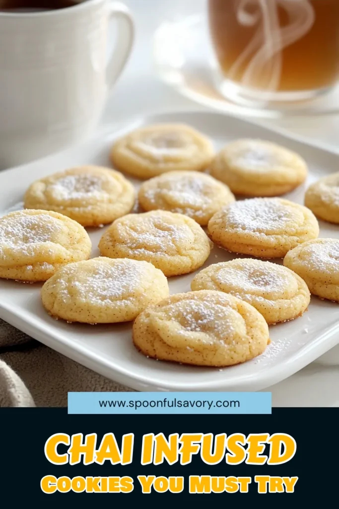 Delight in the flavors of the season with these Chai Spiced Sugar Cookies! These scrumptious treats are packed with warm spices and are perfect for sharing or savoring with a cup of chai. Discover how to whip up this easy recipe, from mixing the perfect dough to baking golden cookies that are sure to impress. Click through to explore this must-try recipe! #ChaiSpicedSugarCookies #Baking #CookieRecipes #ChaiLovers