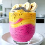 - 1 ripe mango, peeled and diced - 1 cup dragonfruit (fresh or frozen), chopped into cubes - 1 banana, sliced - 1 cup coconut milk (or your choice of milk) - 1 tablespoon honey or agave syrup (optional for sweetness) - 1 tablespoon chia seeds - Ice cubes (optional, for a thicker consistency) To make the Mango Dragonfruit Smoothie, you need fresh, ripe ingredients. Start with a mango. Choose one that feels slightly soft but is not bruised. The color should be vibrant, showing it is ripe. Next, grab some dragonfruit. If using fresh, look for one that has bright pink or yellow skin. Fresh dragonfruit has a sweet taste and a crunchy texture. You will also need a banana. Pick one that is yellow with a few brown spots. This means it is sweet and ready to use. For the milk, coconut milk adds a creamy flavor. However, you can use any milk you prefer, such as almond or oat milk. If you like sweetness, add honey or agave syrup. This step is optional, depending on your taste. Chia seeds are a great addition for nutrition. They are tiny but full of fiber and protein. Finally, you can add ice cubes for a thicker smoothie. This is perfect for hot days when you want a cold treat. Gather these ingredients, and you are ready to blend a refreshing drink! - Handling and chopping dragonfruit: Cut the dragonfruit in half. Use a spoon to scoop out the bright flesh. Chop the flesh into small cubes. This fruit adds a fun color and taste. - Peeling and dicing the mango: Cut off the skin of the mango. Hold the fruit in one hand and slice it into cubes. Be careful of the pit! Diced mango gives sweetness to the smoothie. - Slicing the banana: Take a ripe banana and peel it. Use a knife to slice it into rounds. Banana adds creaminess and a nice flavor. - Combining base ingredients in a blender: In a blender, add the coconut milk first. Then, add the diced mango, dragonfruit cubes, and sliced banana. This mix will create a rich base. - Adding optional honey or agave syrup: If you like your smoothie sweet, drizzle in honey or agave syrup. This step is optional, so taste it first! - Incorporating chia seeds: Sprinkle chia seeds into the blender. These seeds are tiny but mighty. They add nutrition and a fun texture. - Blending until smooth and adjusting consistency: Blend the mixture on high until it’s creamy. If you want a thicker smoothie, add ice cubes. Blend again until smooth. Check the taste and adjust as needed! To choose the best mango, look for one that feels slightly soft when you press it. The skin should be a mix of yellow and red. A good mango smells sweet at the stem end. Avoid ones with dark spots or wrinkles. For dragonfruit, pick one that is bright in color and firm. The skin should not have too many blemishes. A ripe dragonfruit has a sweet scent. If it feels too soft, it may be overripe. To make a thicker smoothie, add ice cubes or use frozen fruits. This gives it a creamy texture. For a thinner smoothie, add more coconut milk or juice. When blending, start on a low speed to mix. Then, increase to high speed until smooth. This method helps break down all the ingredients evenly. If it's too thick, add a splash of milk and blend again. Adjust to your liking! {{image_4}} If you're looking for dairy-free options, use almond milk or oat milk instead of coconut milk. Both work well and keep the smoothie creamy. For sweeteners, honey is great, but you can try maple syrup or stevia if you prefer. These alternatives can suit your taste and dietary needs. Want to boost the nutrients? Add a handful of spinach or kale. They blend well and you won’t taste them much. For extra flavor, mix in other fruits like pineapple or berries. Each addition gives a unique twist to the classic Mango Dragonfruit Smoothie. To keep your leftover smoothie fresh, store it in the fridge. Use a sealed container to prevent oxidation. This way, it stays tasty for up to 24 hours. When you’re ready to drink, shake it well or stir to mix any settled ingredients. If you want to save the smoothie for longer, freezing is a good option. Pour it into ice cube trays or freezer-safe bags. This lets you enjoy it later in individual portions. To keep your mango fresh, store it at room temperature until ripe. Once ripe, place it in the fridge for a few days. This helps maintain its sweetness and texture. For dragonfruit, keep it in the fridge, too. Wrap it in plastic wrap to prevent it from drying out. This way, it stays juicy and vibrant for your smoothies. Chia seeds are easy to store. Keep them in a cool, dry place in an airtight container. This helps them stay fresh for months. Make sure to check the date on the package for the best quality. You can use other milks if you don't want coconut milk. Here are some great options: - Almond milk - Oat milk - Soy milk - Cashew milk These milks will keep your smoothie creamy and tasty. Each type has its own flavor. For example, almond milk is nutty, while oat milk is sweet. Adjust your choice based on your taste. Yes, you can use frozen fruit! In fact, using frozen fruit has many benefits: - It makes your smoothie cold and refreshing. - It gives your drink a thicker texture. - Frozen fruit saves time since you don’t need to chop fresh fruit. Using frozen dragonfruit and mango can be a smart choice. Plus, it keeps your smoothie fresh longer and helps you enjoy it anytime. This smoothie is packed with good nutrients! Here are some health benefits: - Mango is high in vitamins A and C, which help your skin and immune system. - Dragonfruit has antioxidants that can improve your health. - Bananas provide potassium, which is good for your heart. - Chia seeds have fiber and omega-3 fatty acids, great for digestion. Overall, this smoothie is a tasty way to bring good nutrition into your diet. Enjoy it as a snack or breakfast! This blog post covered how to make a delicious mango dragonfruit smoothie. You learned about the key ingredients and how to prepare them. I shared tips for selecting ripe fruit and achieving your desired smoothie texture. You can explore fun variations and storage tips for leftovers too. Enjoy experimenting with this recipe. It's easy to adapt for your taste and needs! A tasty smoothie can be a quick and healthy choice any time of day. Now it's your turn to blend!