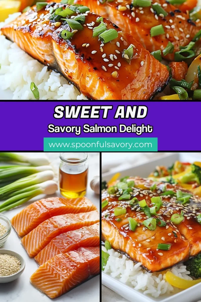 Discover this delicious honey soy salmon recipe that's perfect for any occasion! This glazed salmon dish features an easy salmon marinade made with soy sauce, honey, and garlic, making grilled salmon with honey soy a breeze to prepare. Not only is it quick to cook, but it's also a healthy salmon recipe the whole family will love. Try it tonight and elevate your dinner! Save this recipe now! #HoneySoySalmon #GlazedSalmon #HealthySalmonRecipes #EasyDinnerIdeas