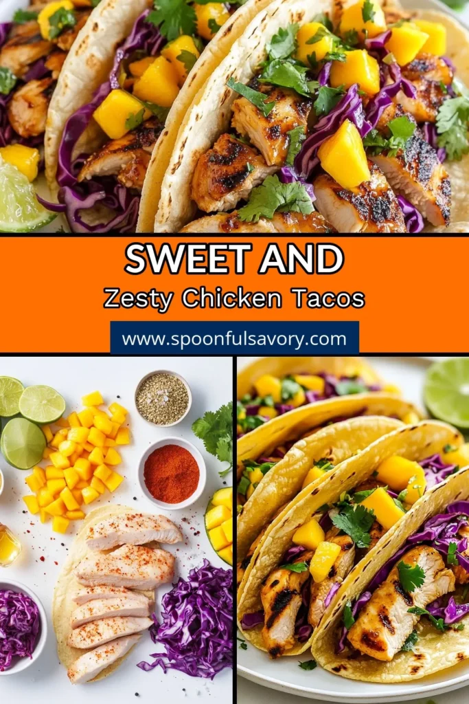 Discover the deliciousness of Honey Lime Chicken Tacos with this easy grilled chicken taco recipe! Perfect for busy weeknights, these healthy taco recipes combine tender chicken marinated in a zesty honey lime mixture, topped with fresh mango and vibrant cabbage. Make your next taco night extra special with this flavorful chicken marinade recipe. Save this recipe for a tasty meal that everyone will love! #HoneyLimeChickenTacos #EasyTacoRecipes #HealthyTacoRecipes #GrilledChickenTacos