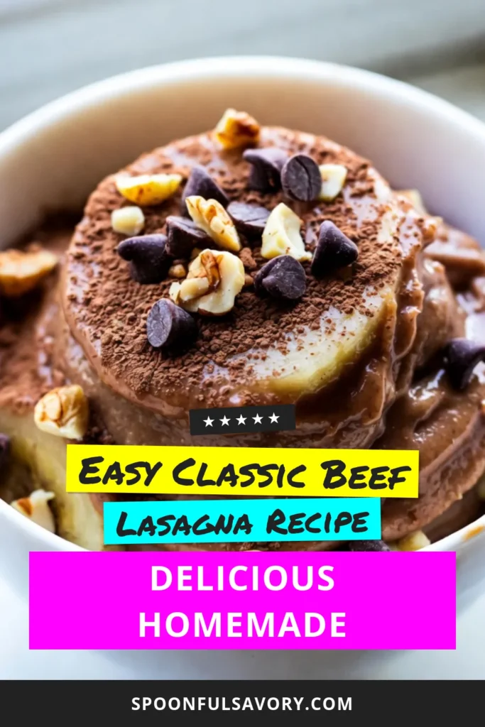 Indulge in this delightful chocolate peanut butter nice cream, a vegan banana ice cream that&rsquo;s a perfect treat for any occasion! This no-churn chocolate ice cream is made with simple ingredients, making it an easy and healthy dessert recipe. Just blend frozen bananas with peanut butter and cocoa for a creamy frozen banana dessert that satisfies your sweet cravings. Try it today and save the recipe! #HealthyDesserts #VeganIceCream #ChocoPeanutButter #FrozenDesserts