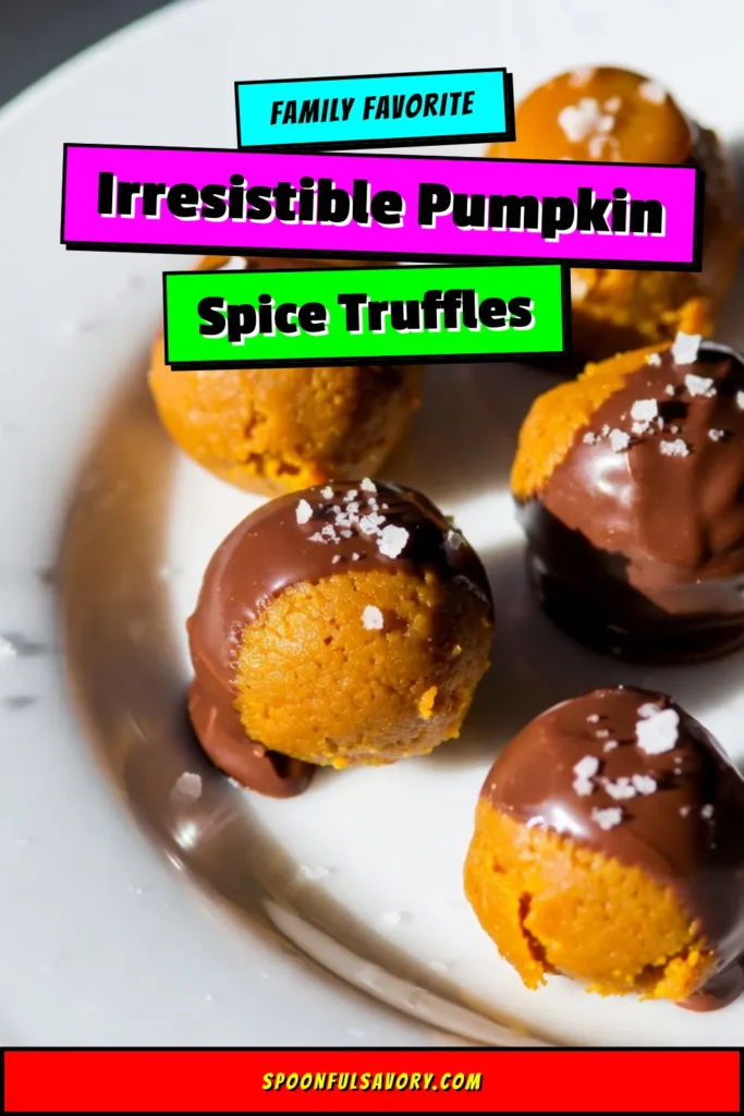 Satisfy your sweet tooth this fall with these irresistible Caramel Pumpkin Spice Truffles! Perfect for any autumn gathering, these truffles blend the rich flavors of pumpkin cheesecake with a creamy caramel center, making them a standout in your pumpkin dessert ideas. Easy to make at home, these homemade chocolate truffles are an absolute must-try. Click to discover the recipe and save it for your next fall dessert project! #FallDessertRecipes #PumpkinCheesecakeTruffles #HomemadeChocolateTruffles #PumpkinDessertIdeas