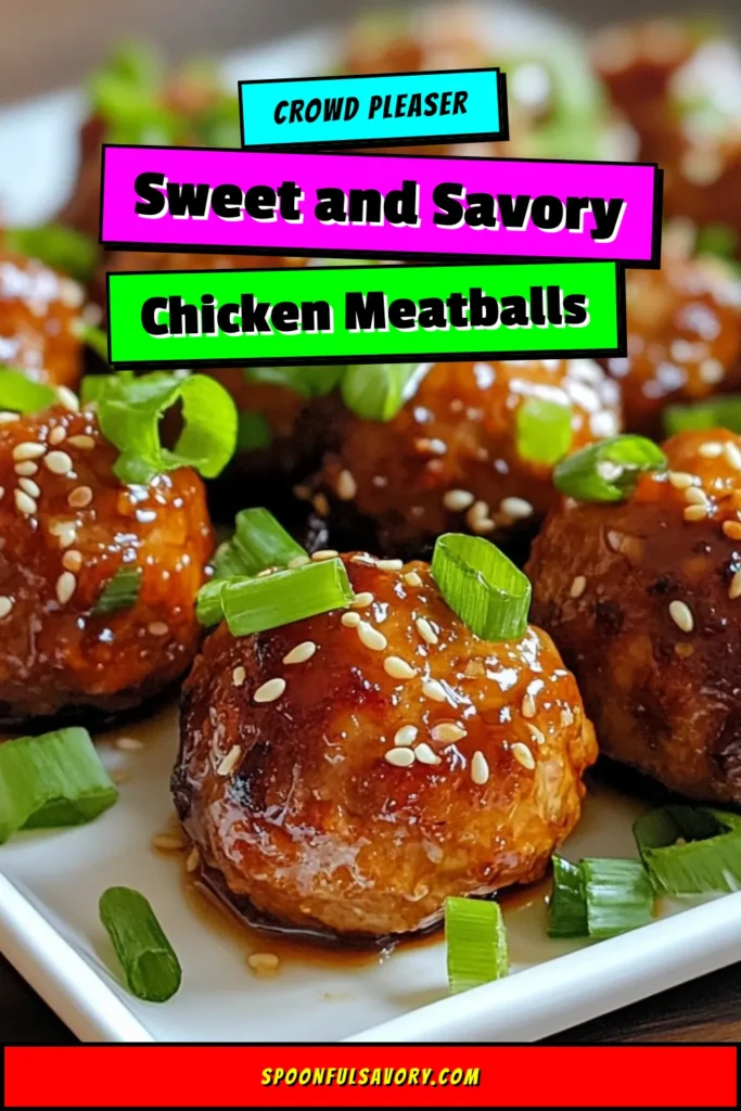 Discover the deliciousness of Honey Garlic Glazed Chicken Meatballs! This easy chicken meatball recipe combines ground chicken with a sweet and savory homemade glaze for meatballs that your whole family will love. Perfect for a quick dinner, these baked meatballs with honey sauce are a must-try. Enjoy the rich flavors and satisfying texture&mdash;click for the full recipe and make this weeknight meal memorable! #HoneyGarlicChickenMeatballs #EasyChickenMeatballRecipe #GroundChickenRecipes #BakedMeatballs